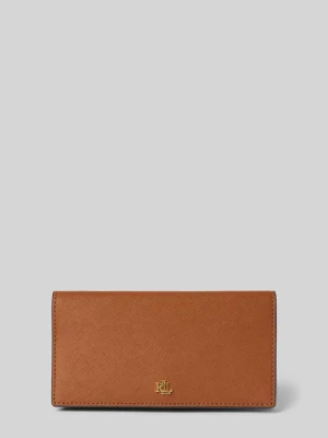 Portfel z detalem z logo Lauren Ralph Lauren