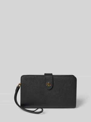 Portfel z detalem z logo Lauren Ralph Lauren