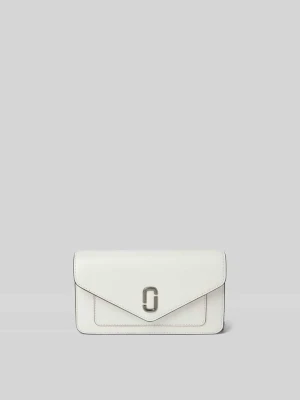 Portfel z detalem z logo Marc Jacobs czarny