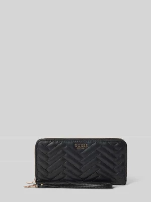Portfel z detalem z logo model ‘ANNING’ Guess