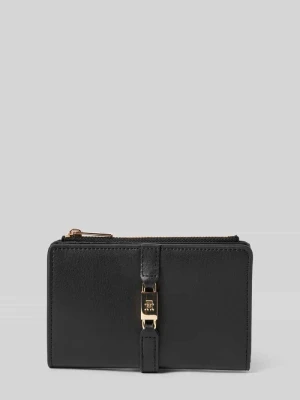 Portfel z detalem z logo Tommy Hilfiger
