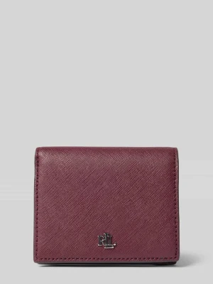 Portfel z fakturowanym wzorem Lauren Ralph Lauren