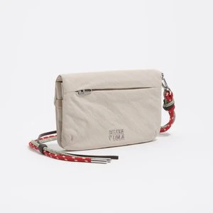 Portfel z klapką duży nylon ciemnoszary BIMBA Y LOLA