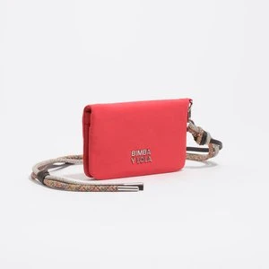 Portfel z klapką mały nylon grenadyna BIMBA Y LOLA