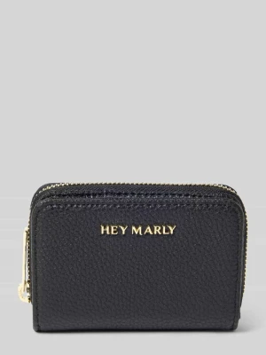 portfel z mieszanki skóry bydlęcej model 'Sleek Petite' Hey Marly