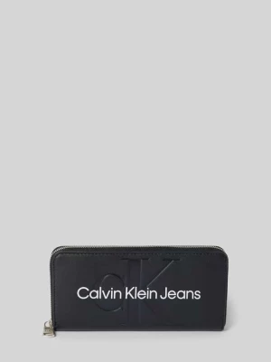Portfel z nadrukiem z logo Calvin Klein Jeans
