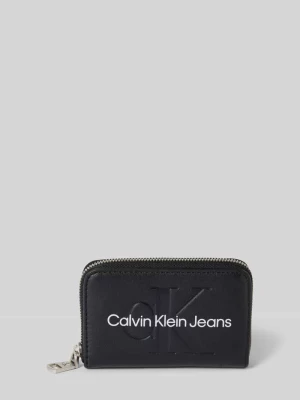 Portfel z nadrukiem z logo Calvin Klein Jeans