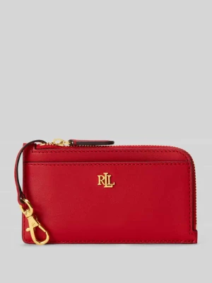 Portfel z nappy bydlęcej Lauren Ralph Lauren