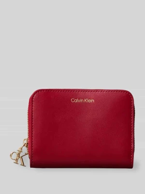 Portfel z naturalnej skóry bydlęcej CK Calvin Klein