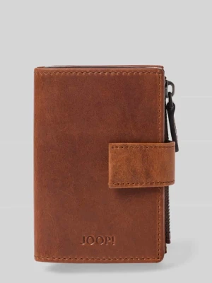 Portfel z naturalnej skóry bydlęcej model 'Cerratano' JOOP! Koniakowy