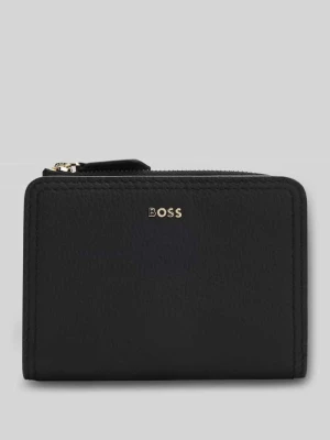 Portfel z naturalnej skóry bydlęcej model ‘LENAH SMALL WALLET’ Boss