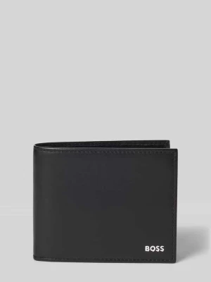 Portfel z naturalnej skóry bydlęcej model ‘RANDY_TRIFOLD’ Boss