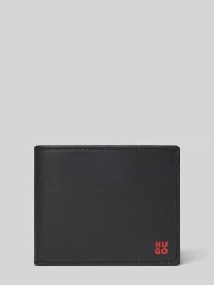 Portfel z naturalnej skóry bydlęcej model ‘TIBBY’ HUGO