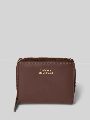 Portfel z naturalnej skóry wołowej nappa Tommy Hilfiger