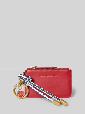 Portfel z prawdziwej skóry bydlęcej model 'CHARMS MULTI' Tommy Hilfiger