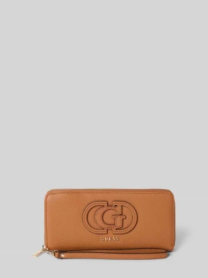 Portfel z wyhaftowanym logo model ‘Calebra’ Guess