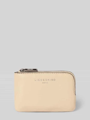 portfel z wytłoczonym logo model 'Lena' liebeskind berlin