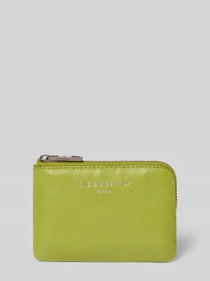 portfel z wytłoczonym logo model 'Lena' liebeskind berlin