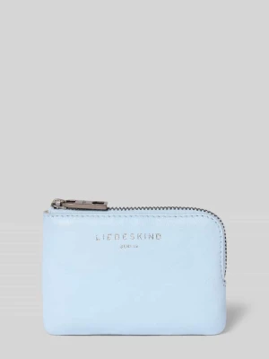 portfel z wytłoczonym logo model 'Lena' liebeskind berlin