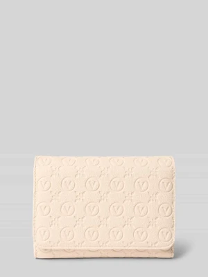 Portfel z wytłoczonym logo na całej powierzchni model ‘Samba’ VALENTINO BAGS