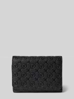 Portfel z wytłoczonym logo na całej powierzchni model ‘Samba’ VALENTINO BAGS