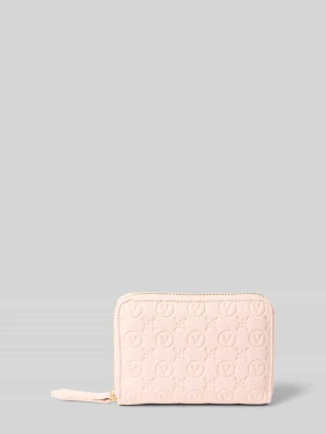 Portfel z wytłoczonym logo na całej powierzchni model ‘Samba’ VALENTINO BAGS