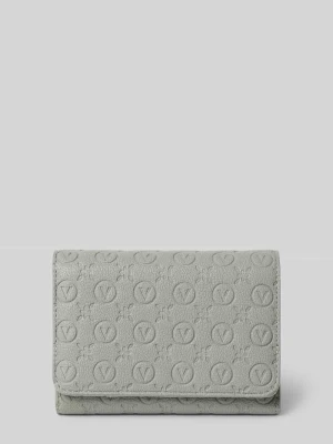 Portfel z wytłoczonym logo na całej powierzchni model ‘Samba’ VALENTINO BAGS
