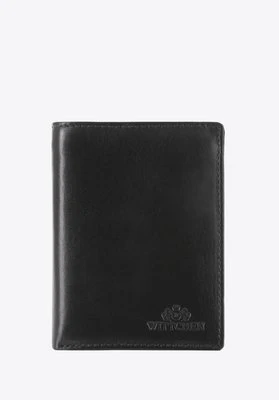 Portfel ze skóry naturalnej czarny Wittchen