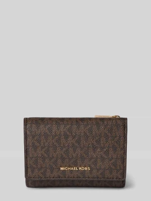 portfel ze wzorem z logo model 'BRYANT' MICHAEL Michael Kors