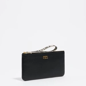 Portmonetka długa skóra czarna BIMBA Y LOLA