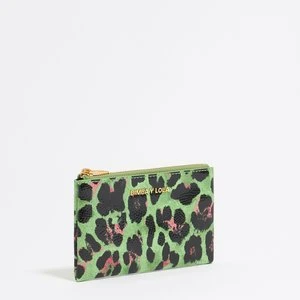 Portmonetka Leopard zielona BIMBA Y LOLA