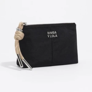 Portmonetka nylon czarna BIMBA Y LOLA
