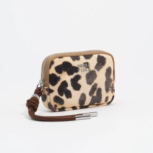 Portmonetka nylon Leopard naturalna BIMBA Y LOLA