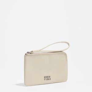 Portmonetka skóra śmietankowa BIMBA Y LOLA