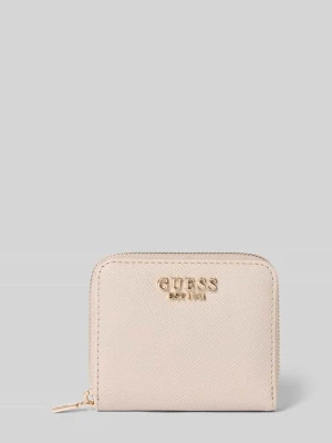 Portmonetka w skórzanym wyglądzie model 'Laurel' Guess