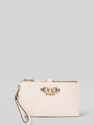 Portmonetka z detalem w postaci wszechobecnego logo Model 'Anise' Guess