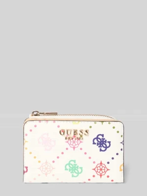 Portmonetki z detalem logo model 'Emelie' Guess