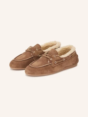 Posa Buty Żeglarskie braun BRĄZOWY