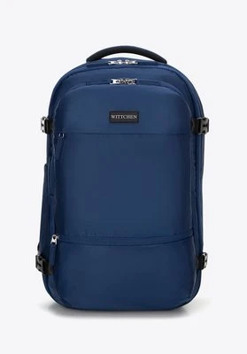 Poszerzany plecak wielofunkcyjny do samolotu granatowy Wittchen