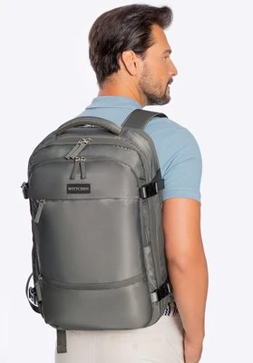 Poszerzany plecak wielofunkcyjny do samolotu szary Wittchen