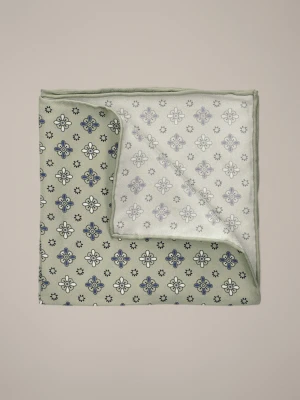 Poszetka Jasnozielona Wzór Lancerto