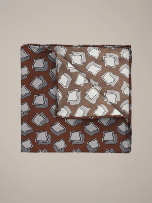 Poszetka Jedwabna Wzór Lancerto