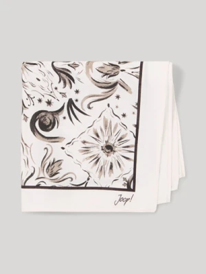 Poszetka w beżowym wzorze Joop