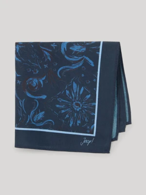 Poszetka w granatowym wzorze Joop