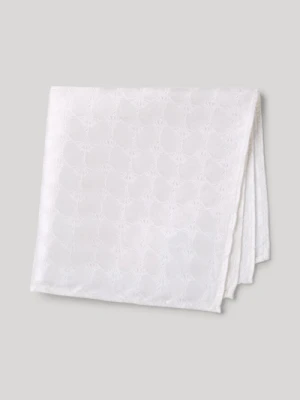 Poszetka w kolorze białym we wzór Joop