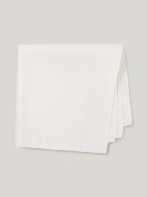 Poszetka w kolorze złamanej bieli z wzorem Joop