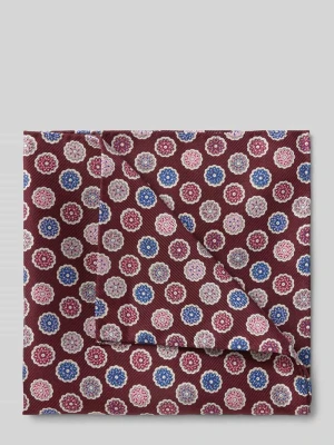 Poszetka z jedwabiu ze wzorem na całej powierzchni Blick