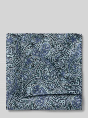 Poszetka z jedwabiu ze wzorem na całej powierzchni Blick