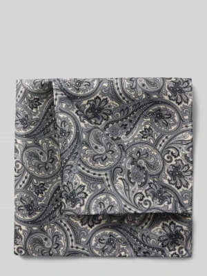 Poszetka z jedwabiu ze wzorem na całej powierzchni Blick