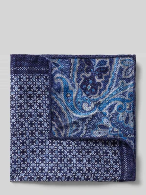 Poszetka z mieszanki lnu z domieszką jedwabiu Verugia